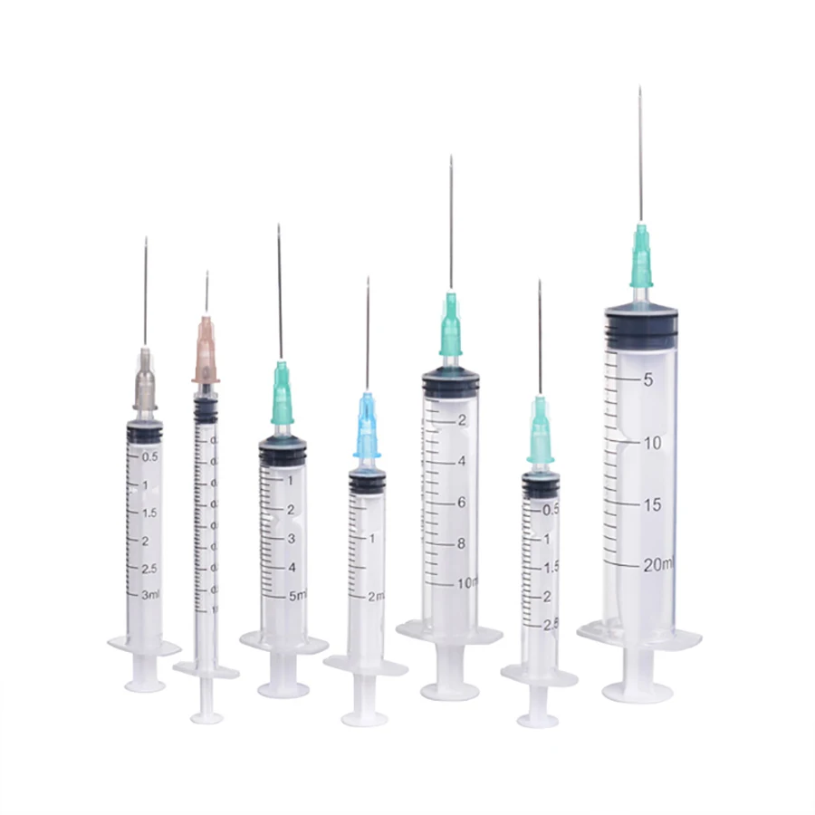 
5 cc Sterile Disposable Syringe with Needle 