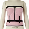 High Fashion Summer Tight Women Crop Top Suit