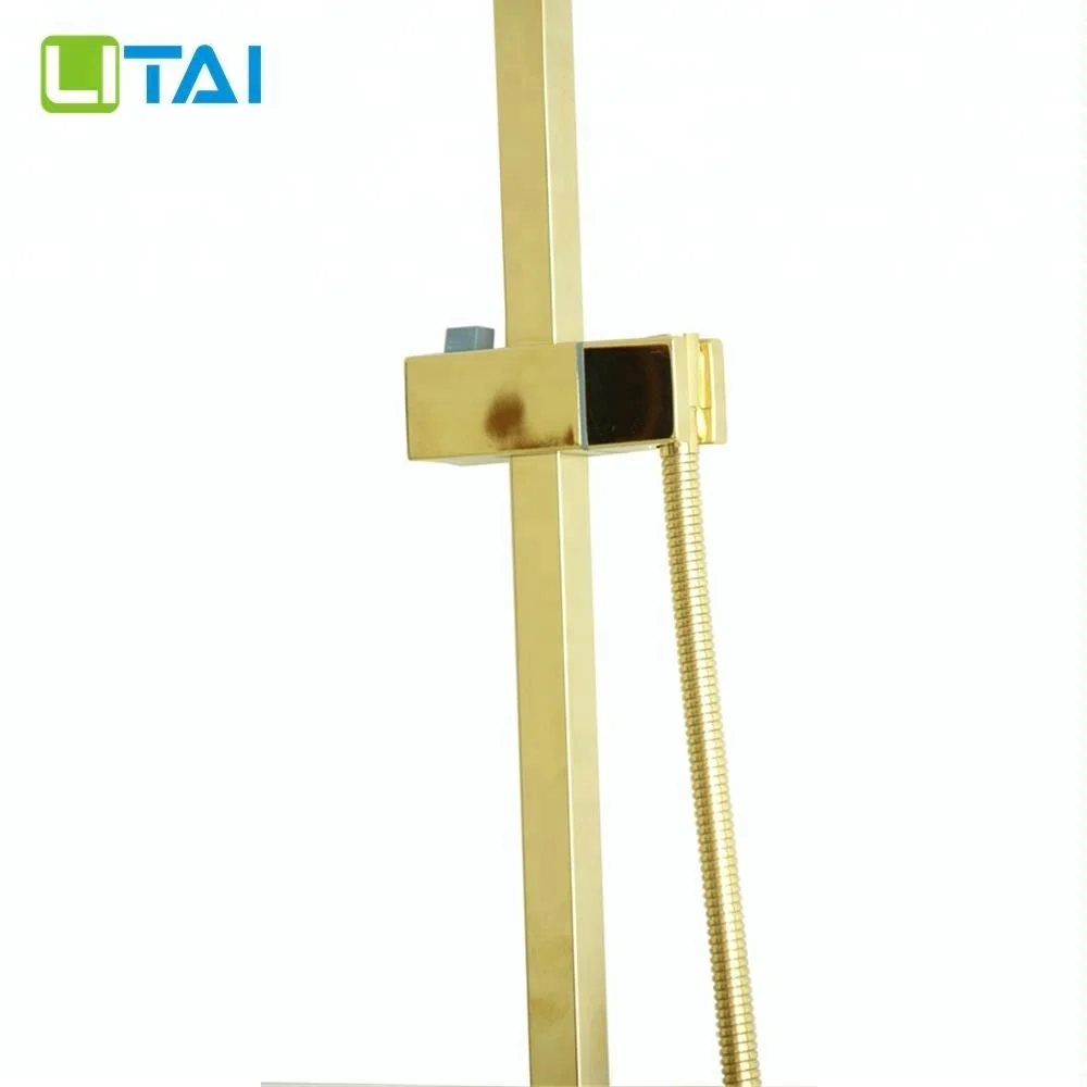 
conjunto banheiro gold LT-1801SG 304 shower bathroom 