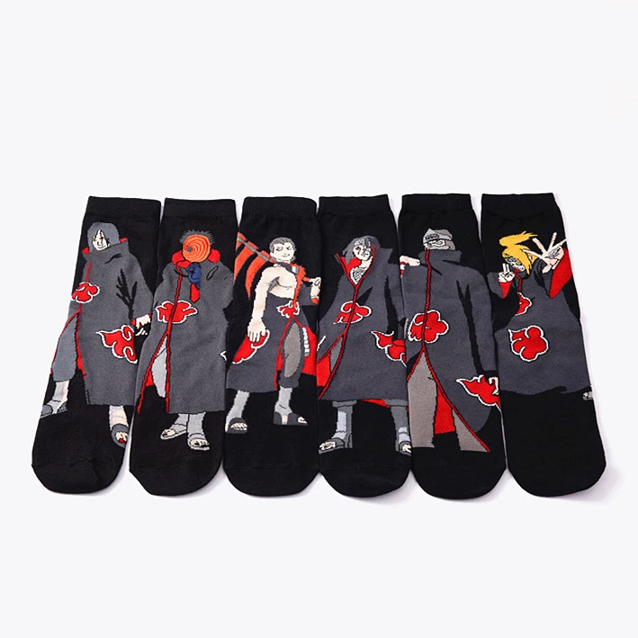 Spring Autumn Winter Cotton Cartoon Anime Socks - Buy Anime Socks ...