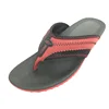 redaibuluo high quality leather sandal rubber flip flops slipper for men