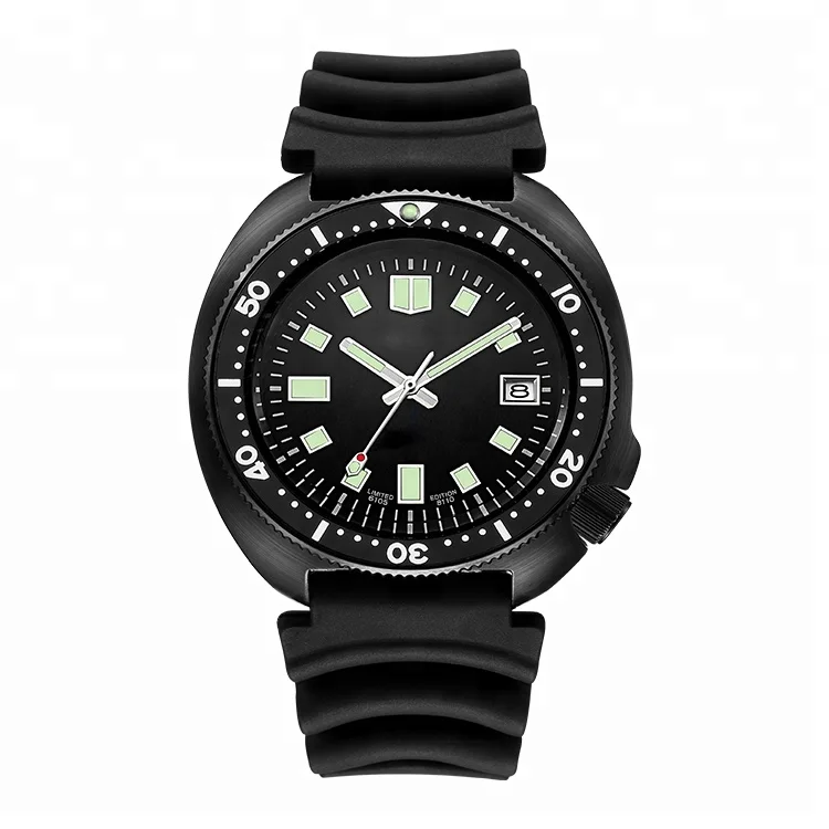 
Retail 316L Stainless steel 6105 Sterile 20 ATM Water resistanc dive diving diver japan NH35A automatic movement luminous watch 