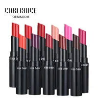 

Private label cosmetic brand in stock 12 color waterproof matte lipstick