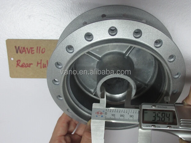 Aluminum wave 110 motorcycle rear wheel hub