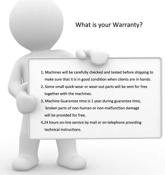 Meat machinery warranty