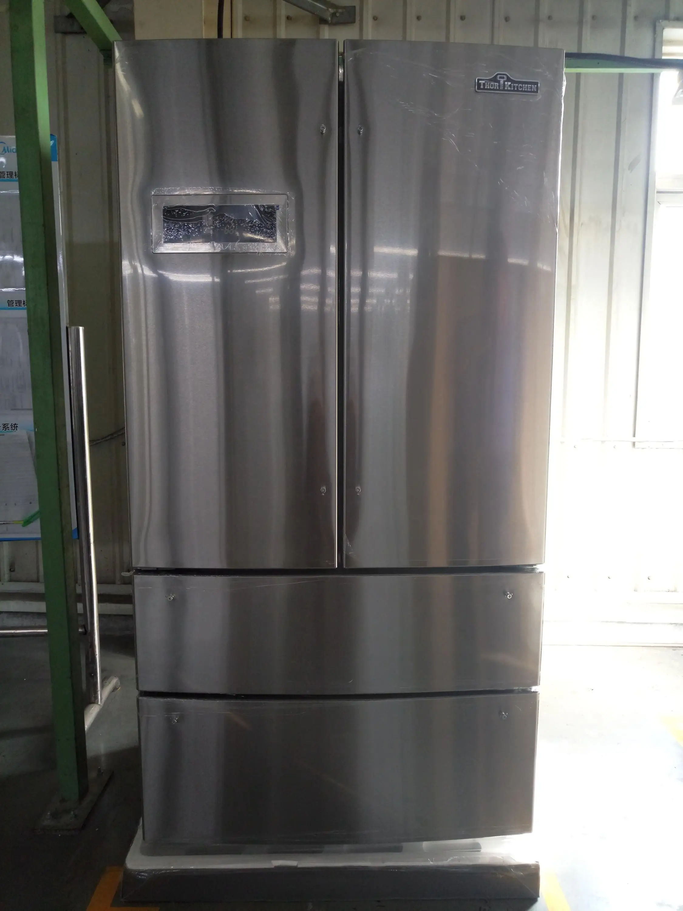 Qingdao 590l Big Size High Quality No Frost French Door Fridge ...