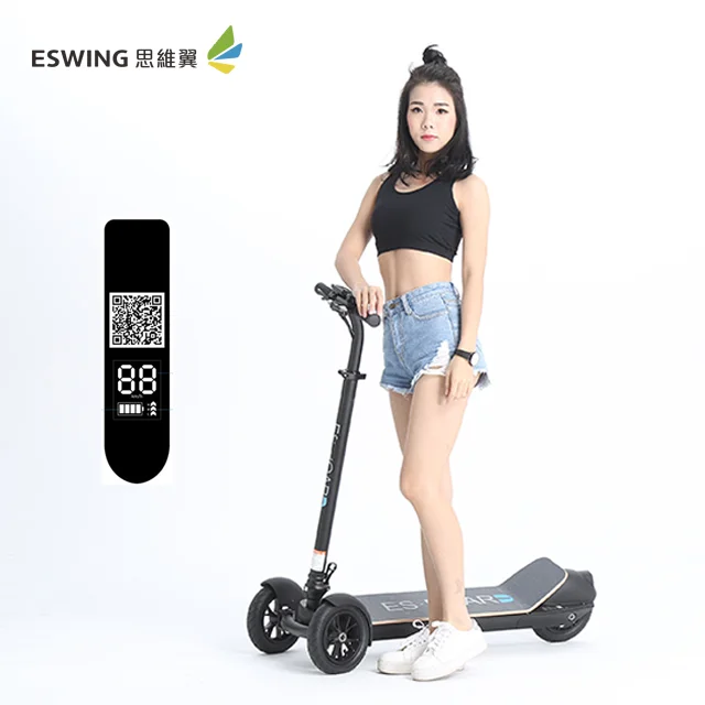 

ESWING Hot Sell 40km Stable 3 Wheel Rental Electric Scooter Sharing for Adult, Customer-made