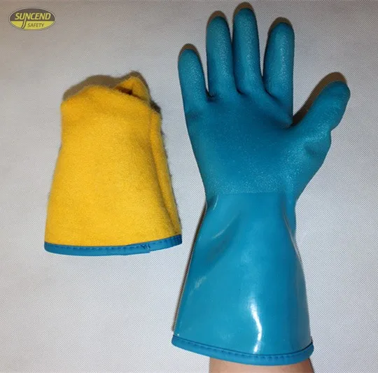 Protective Industrial Oil Resistant Waterproof Fish Cleaning Pvc Coated