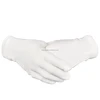 White Cotton Gloves 8.6" Large Size for Coin Jewelry Silver Inspection Etiquette gloves Electronic work