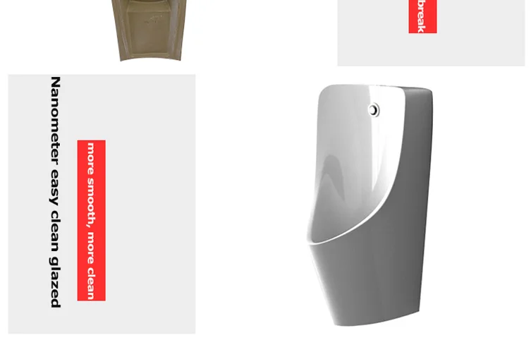 ARROW brand Elegant Sanitary Wares chinese porcelain not plastic automatic sensor floor mounted bathroom men's urinal