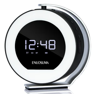Portable Wireless Bluetooth Speaker Integrated Clock