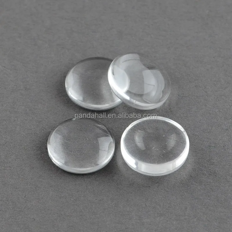 

Clear Flatback Dome Transparent Flat Round Glass Cabochons Wholesale