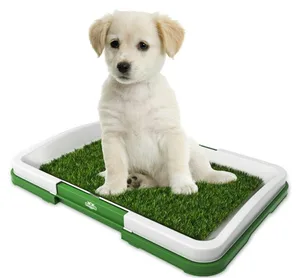 Image of New Splashproof tablet pet toilet indoor dog potty dog toilet with lawn