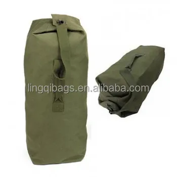 Heavy Duty Army Green Canvas Military Kit Bag Heavy Duty Army Green Canvas Military Kit Bag