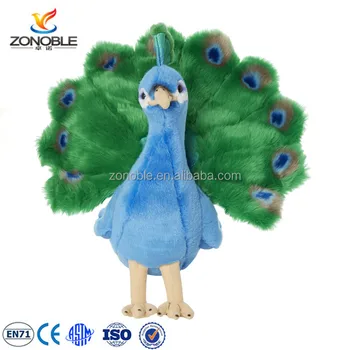 peacock stuffed animal