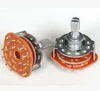 Rotary band switching switch 6 files 2 knives