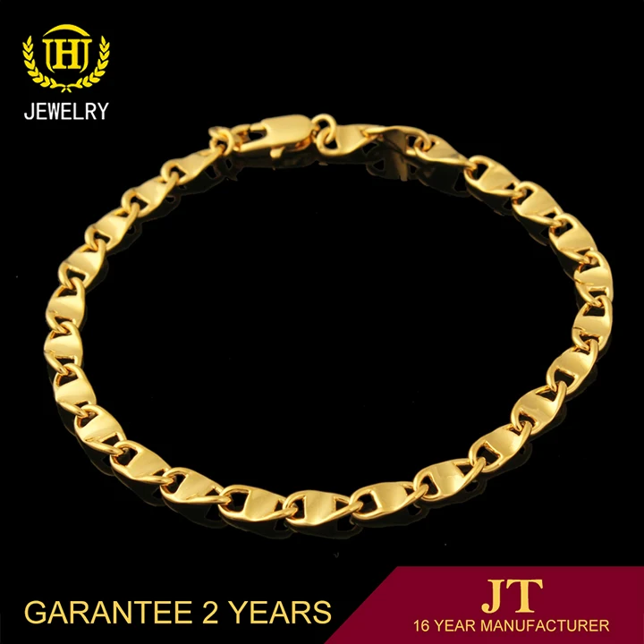 Stylish Whole 18k Solid Gold Mens Nautical Bracelet 18k Solid Gold Mens Nautical Bracelet