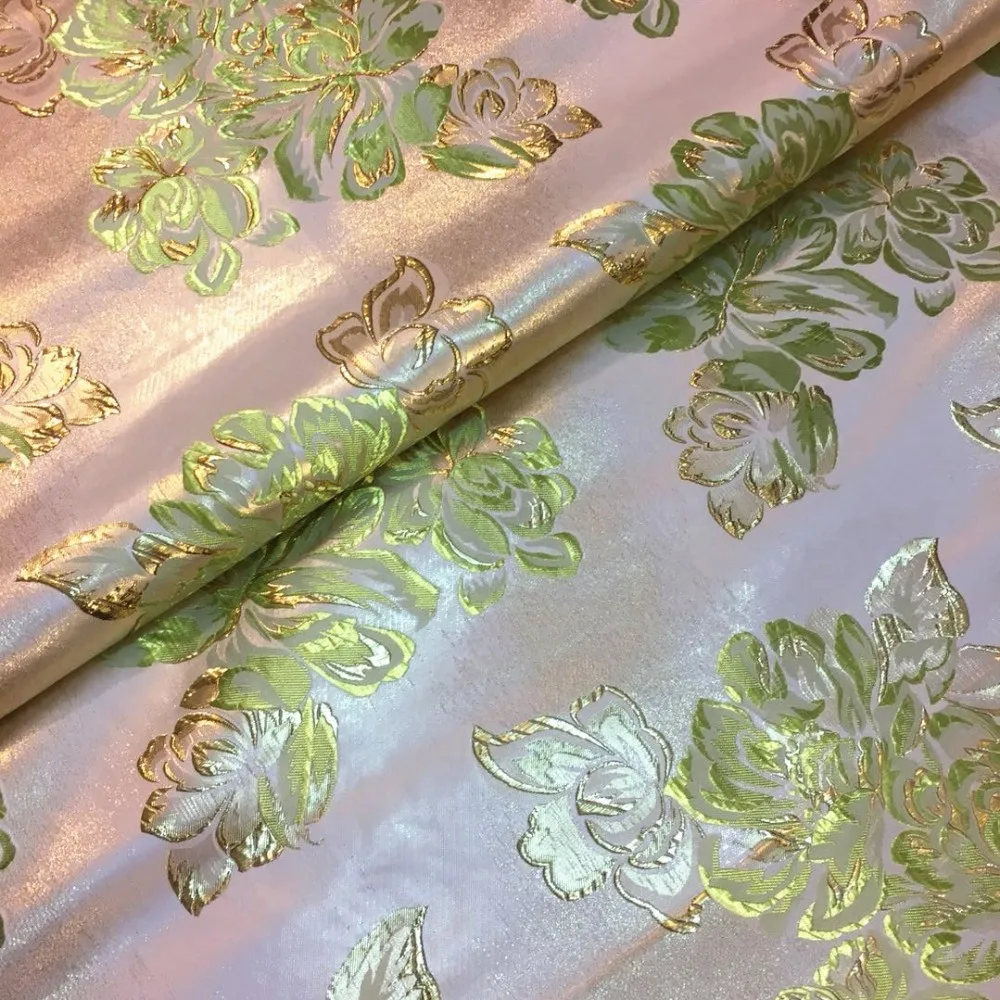 Factory Flower Satin Metallic Jacquard Fabric Buy Satin,Jacquard