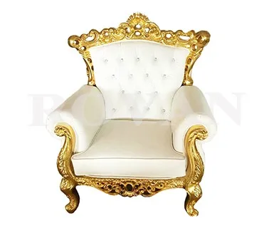 royal gold chair