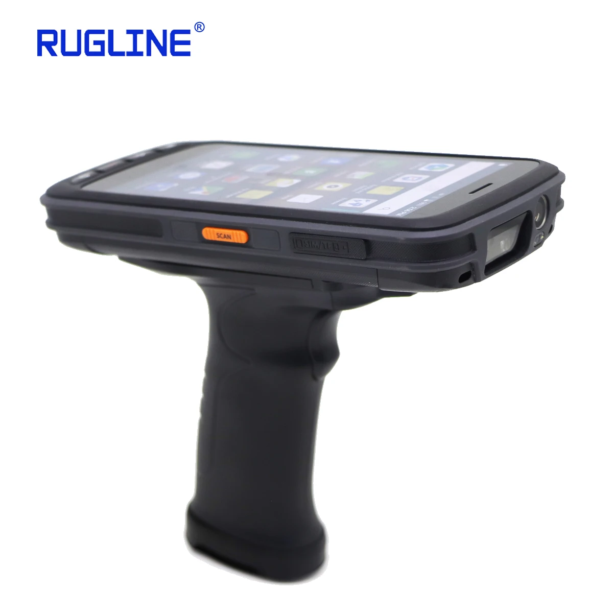 

5 inch High Speed Handheld PDAs Mobile Data Terminal QR Code Reader Android 8.1 industrial logistics pda with 2d scanner, Black