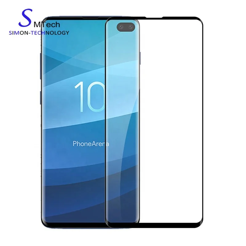 

Full Cover Tempered Glass Protective Film For Samsung Galaxy S10 S10 Plus