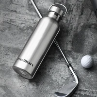 

FEIJIAN Vacuum Flask 500ml Leak Proof Classic Style Portable All Stainless Steel Metal Sports Bottle for Outdoor Sports