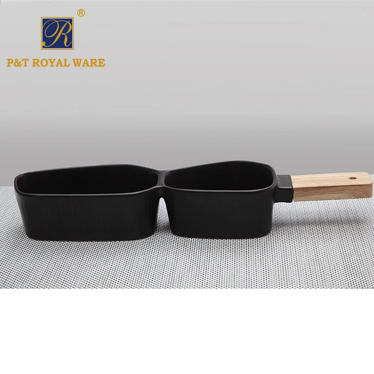 High quality promotional coffee tea sets black Color Glazed teapot and tea cups