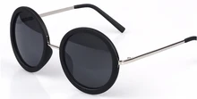 Free Shipping Brand Designer Retro Round Lens Sunglasses Tortoise Vintage Sun Glasses For Women Men Oculos De Sol