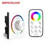 K3+T3 DC12V rotary digital RGB led light display 3 channel manual rgb strip controller rf remote control RGB led controller
