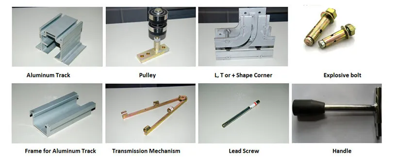 Chile hotel movable partition wall acoustic wooden hanging folding partition wall with variety color