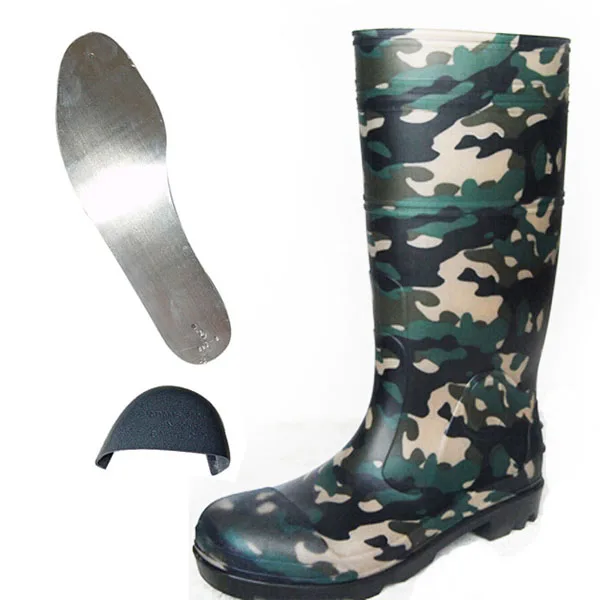 camo safety boots