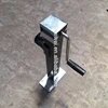 5000 lbs ROUND A-FRAME TRAILER JACK 10" LIFT ZINC PLATED 5 YEAR WARRANTY