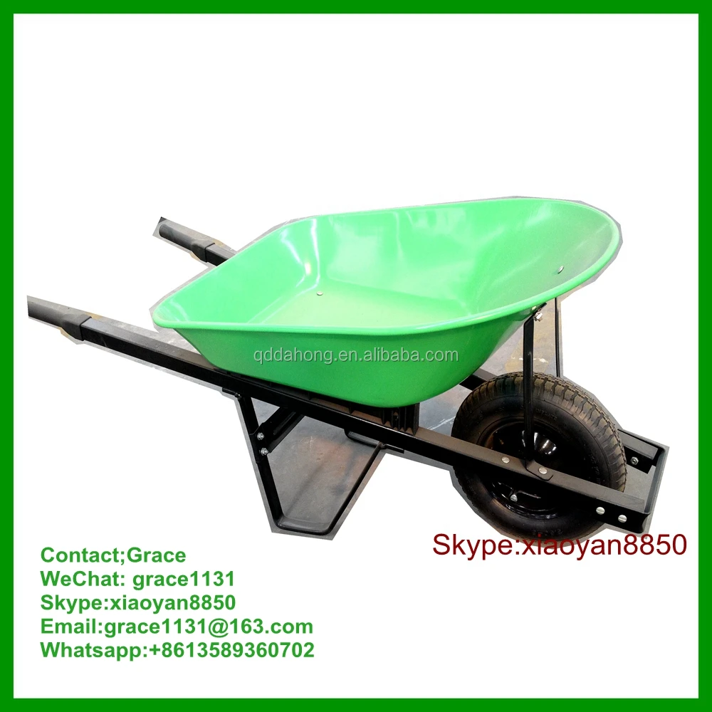 150kg Capacity Heavy Power Wheelbarrow Hand Trolley Concrete Cart