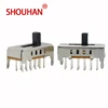Slide Switch SS24D02 DIP 12 pin switch four position with selectable height handle