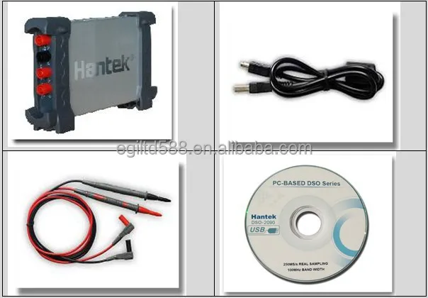 New Hantek365A USB Data Logger Record Voltage Current Resistance Capacitance 