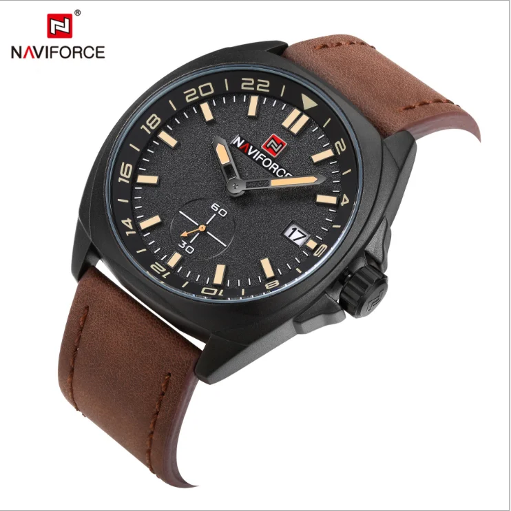 

NAVIFORCE9104 leather sports fashion watch men's watch, Colors