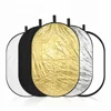 5-in-1 Oval 150X200cm/60"x79" Professional Collapsible Multi-Disc Light Reflector for Photography Photo Studio