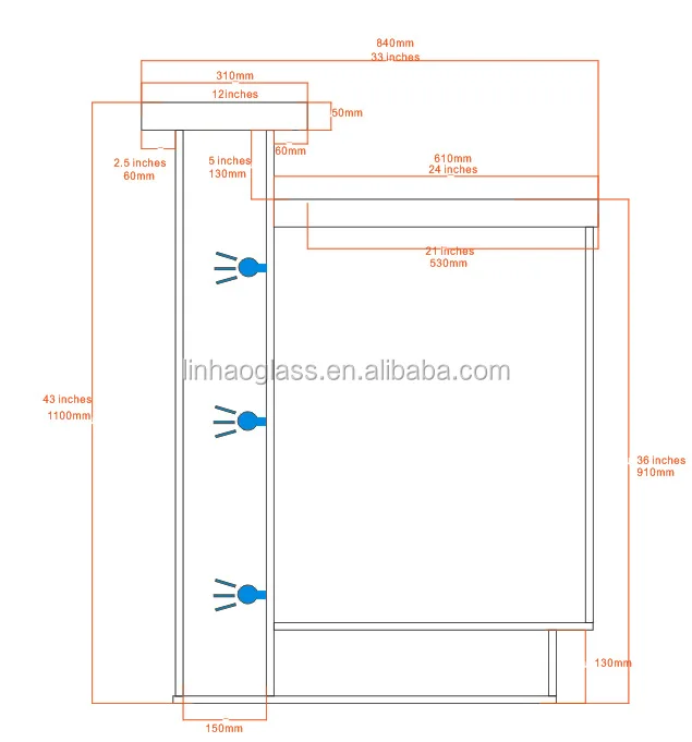 Reception desk dimensions standards, commercial restaurant bar counters for sale