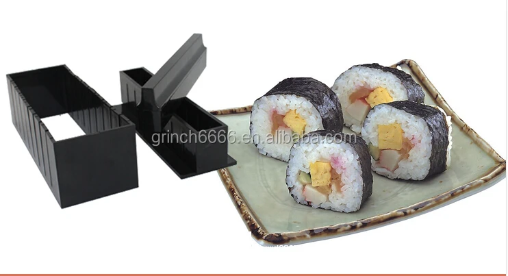 Kit de fabricación de rollos de sushi – Rollos de sushi hechos en casa  fáciles por el kit de rodillos de sushi, el mejor juego de máquina para  hacer