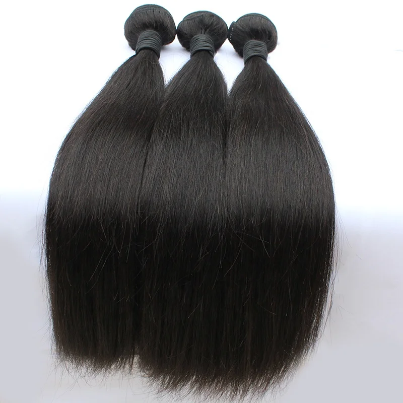 

Wholesale Cuticle Aligned Hair Straight Brazilian Human Hair, Natural black