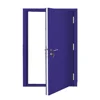 Industrial Position and Finished Surface Finishing fire rated door with vision panel