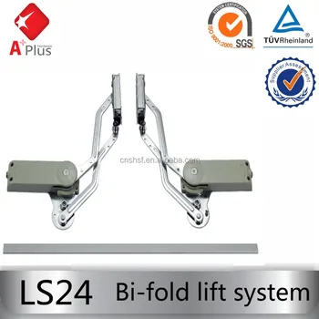Ls24 Bi Fold Kitchen Cabinet Door Lift System Buy Lift System Door