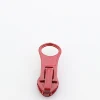 For 3# 5# High Quality Customized Custom Brand Zipper Pull Charms Garment Hook And Eye Metal Stopper