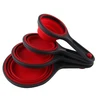 silicone measuring cup set FDA silicone measuring cup /measuring spoon Popular FDA standard Silicone measuring cup set