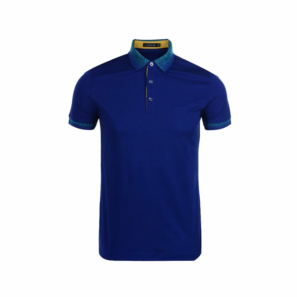 Source Mens New Design Free Sample Pique Solid Cotton Dark Blue Polo Shirt  On M.Alibaba.Com