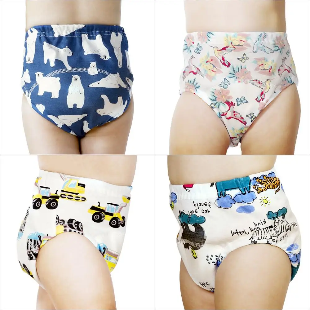 

Baby training pants anti-leak washable reusable pants kid cotton toddler pants wholesale OBM ODM OEM recruit agent