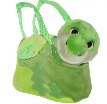 dinosaur plush bag