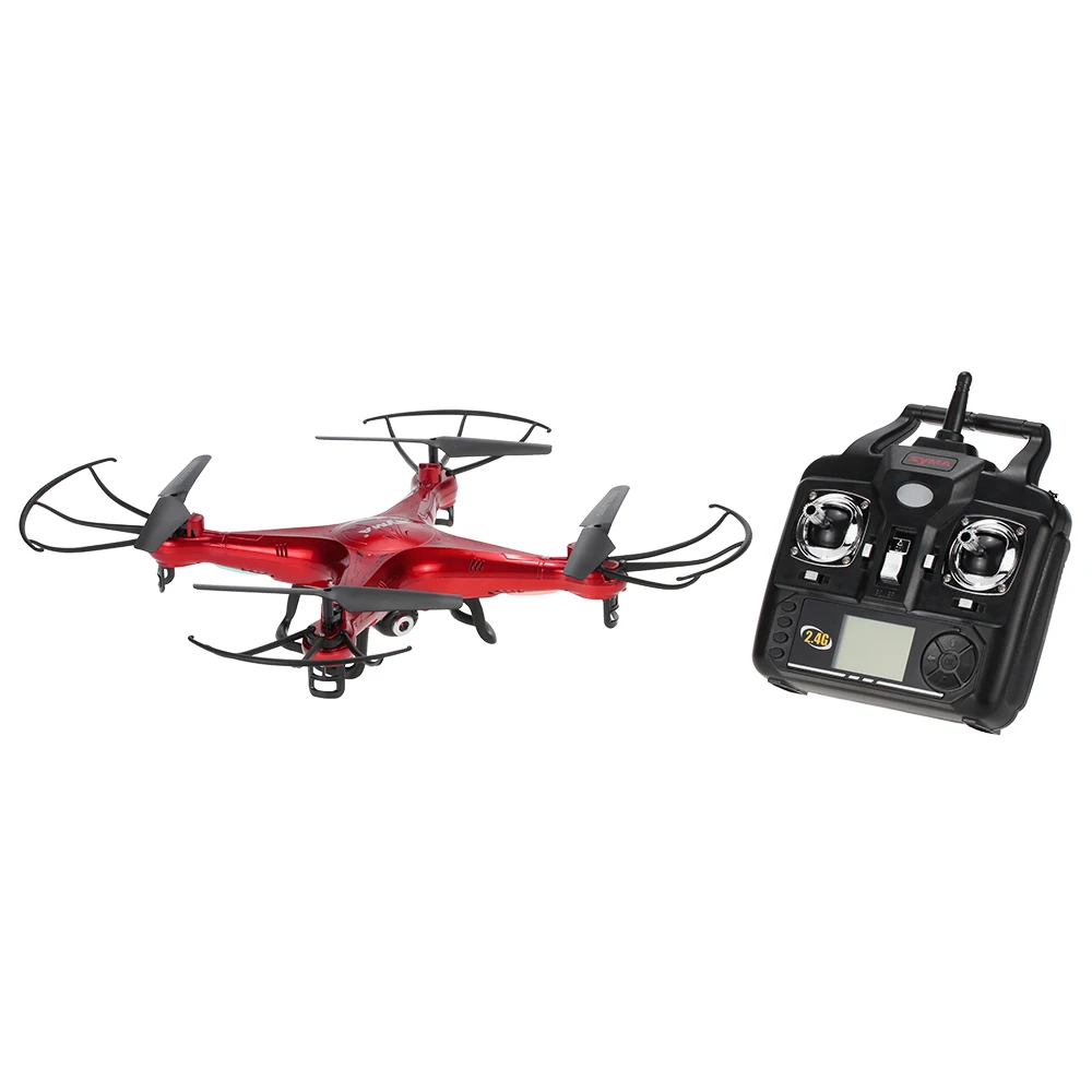 Radio Control X5S-1 2.4Ghz 4CH 6-Axis Gyro RC Quadcopter Drone W/ 2MP Helicopter 