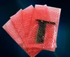 Red ESD Antistatic Bubble Bags for electronic coponents pcb board package