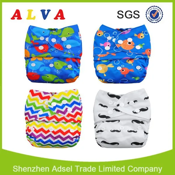 

Alvababy Pocket Soft Love Diapers Name Brand Baby Diapers